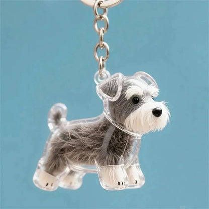 Dog Hair Keychain